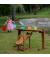 Outdoor Rack for Funnels and Slide - Includes 3 Buckets and Funnels - view 2