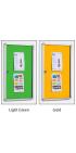 Accents Flameshield Tamperproof Noticeboard - Single Doors - view 5