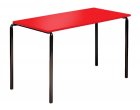 Contract Classroom Tables - Slide Stacking Rectangular Table with Matching ABS Thermoplastic Edge - view 4