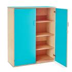 Stock Cupboard with 2 Adjustable Shelves & 1 Fixed Centre Shelf (Height: 1268mm) - view 2