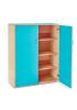 Stock Cupboard with 2 Adjustable Shelves & 1 Fixed Centre Shelf (Height: 1268mm) - view 2