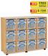 12 x 4L & 12 x 9L Really Useful Box Storage Unit - view 1