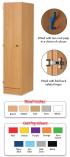 Primary Height One Door Locker - 1370mm - view 1