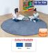 Plain Colour Round Carpet - 2000mm diameter - view 1