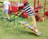 Set 1- Four Piece Freestanding Outdoor Play Gym - view 2