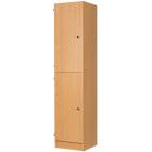 Secondary Height Two Door Locker - 1800mm - view 1