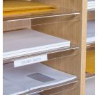 Wall Mountable x3 Space Pigeonhole Unit - view 3