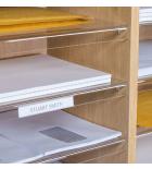 24 Space Pigeonhole Unit with Table - view 3