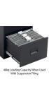 Talos 2 Drawer Filing Cabinet - view 3