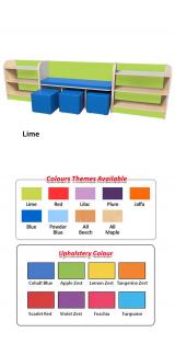 KubbyClass Reading Bench  - Set K - view 1