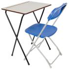 24 Z-Lite Premium Folding Exam Desks With Trolley Set - view 3