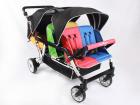 Familidoo Budget 6 Seater Stroller & Rain Cover (Holds 6 Passengers) - view 1