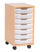 !!<<span style='font-size: 12px;'>>!!Sturdy Storage Single Column Unit - 7 Shallow Trays!!<</span>>!! - view 1