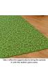 Back To Nature™ Grass And Lily Pads Double Sided Carpet - 2m Diameter - view 5