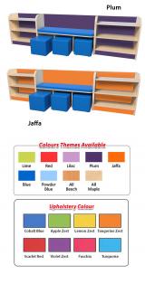 KubbyClass Reading Bench  - Set K - view 3