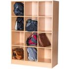 12 Space Triple Bay Bag Storage Unit - view 1