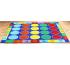 Rainbow ABC Rectangle Carpet - 3m x 2m - view 2