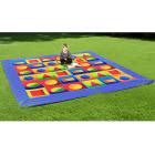 Indoor/Outdoor Geometric Mat - 3m x 3m - view 1