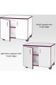 Jaz Storage Range - Double Width Cupboard - view 5