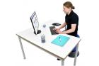 WorkSpace Corner Unit Table - L1200 x W1200mm - view 3