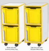 Jaz Storage Range - Single Width Jumbo Tray Units - view 4