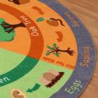 Back To Nature Life Cycles Carpet - 2m Diameter - view 4