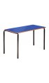 !!<<span style='font-size: 14px;'>>!!e4e Sale - Slide Stacking Rectangular Classroom Table 1100 x 550mm (Primary)!!<</span>>!! - view 2