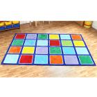 Rainbow Rectangle Placement Carpet - 3m x 2m - view 2