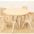 Elegant Round Table - 4 Seater (800mm) - view 2