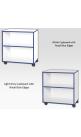 Jaz Storage Range - Double Width Shelf Storage Unit - view 2