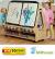 Double-sided 4 Station Easel with Low Storage Trolley (Toddler) - view 1