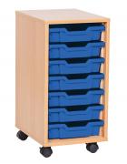 !!<<span style='font-size: 12px;'>>!!Sturdy Storage Single Column Unit - 7 Shallow Trays!!<</span>>!! - view 2