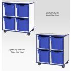 Jaz Storage Range - Double Width Jumbo Tray Units - view 4