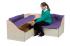 Junior Reading Corner - Seat (Maple) - view 2