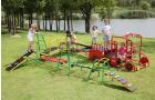 Freestanding Outdoor Play Gym - Complete Set - 16 Piece - view 1