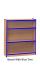 Open Colour Front Bookcase - 750mm - view 2