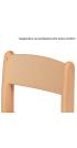 Wooden Stacking Chair - Pack of 4 - view 3