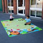 Back To Nature™ Bee Maze Outdoor Mat - 2m x 3m - view 1