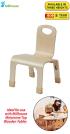 Wooden Stacking One Piece Chair - Pack of 4 - view 1