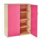 Stock Cupboard with 2 Adjustable Shelves & 1 Fixed Centre Shelf (Height: 1268mm) - view 3