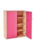 Stock Cupboard with 2 Adjustable Shelves & 1 Fixed Centre Shelf (Height: 1268mm) - view 3