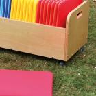 Rainbow Square Cushions & Tuf 2™ Trolley Set of 32 - view 3
