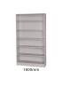 Sturdy Storage - Grey 1000mm Wide Bookcase - view 4