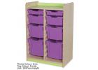 KubbyClass® Double Bay Combination Tray Units - 5 Heights - view 2