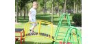 Set 4 - Five Piece Freestanding Outdoor Play Gym - view 2