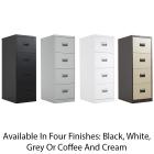 Talos 4 Drawer Filing Cabinet - view 5