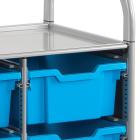 Callero® Treble Width Storage Trolley With 12 Deep Trays - view 7