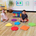 Rainbow Geometric Shaped Mats & Holdall - view 1