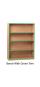 Open Colour Front Bookcase - 1250mm - view 3