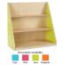Bubblegum Single Sided Library Unit With 2 Fixed Straight Shelves - view 1